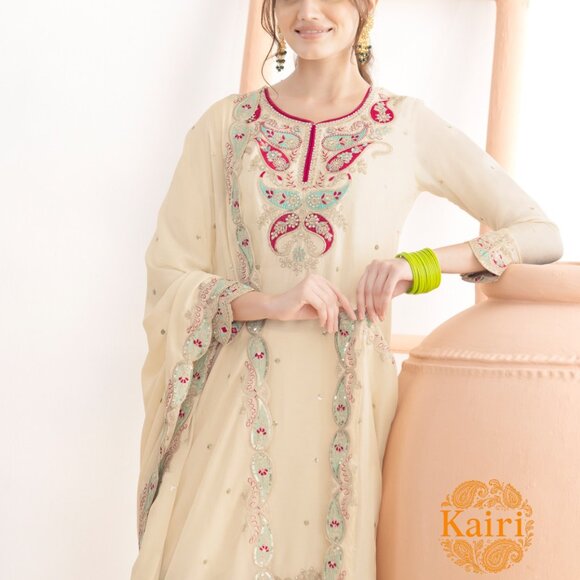 SHARARA STYLE SALWAR SUIT - Picture 5 of 7